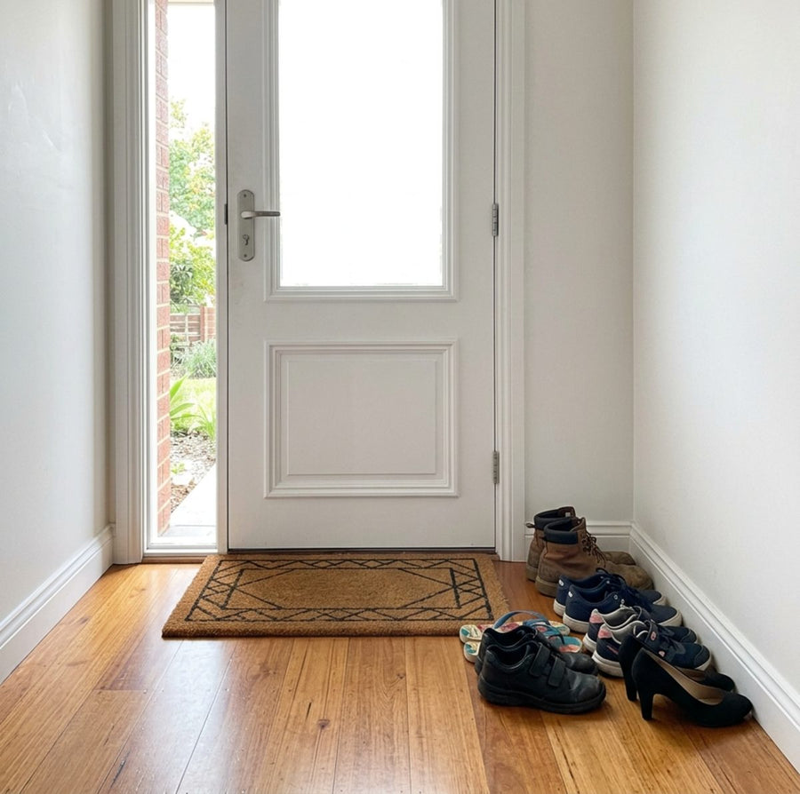 Everyone's shoes, nowhere to go